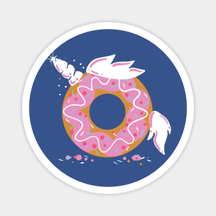 donut unicorn 2 Magnet